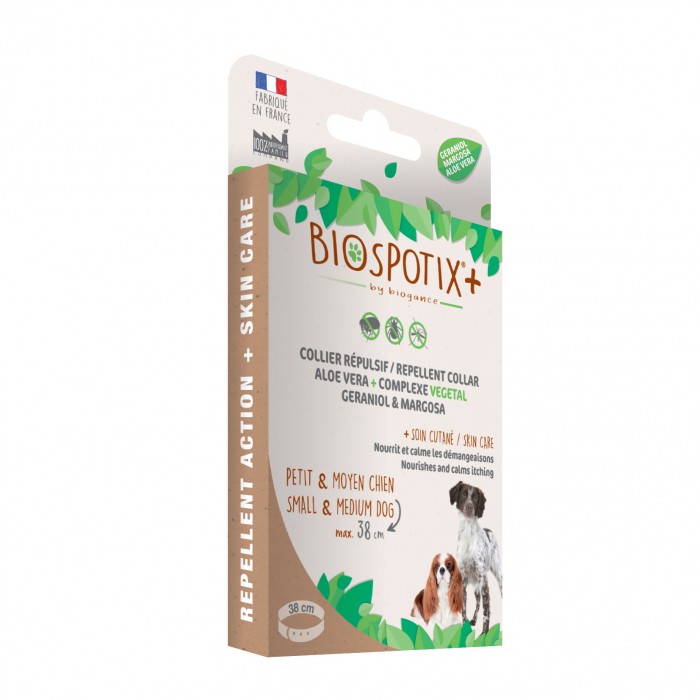Collier répulsif Biospotix+ pour chien & chiot
