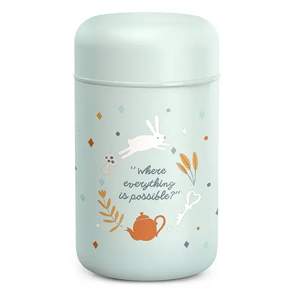 Suavinex, Wonderland, Pote Térmico - Azul Wonderland - 350ml
