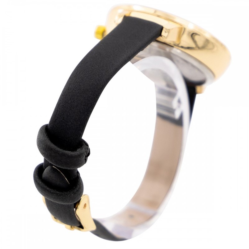 Montre Femme M. JOHN bracelet Cuir Noir