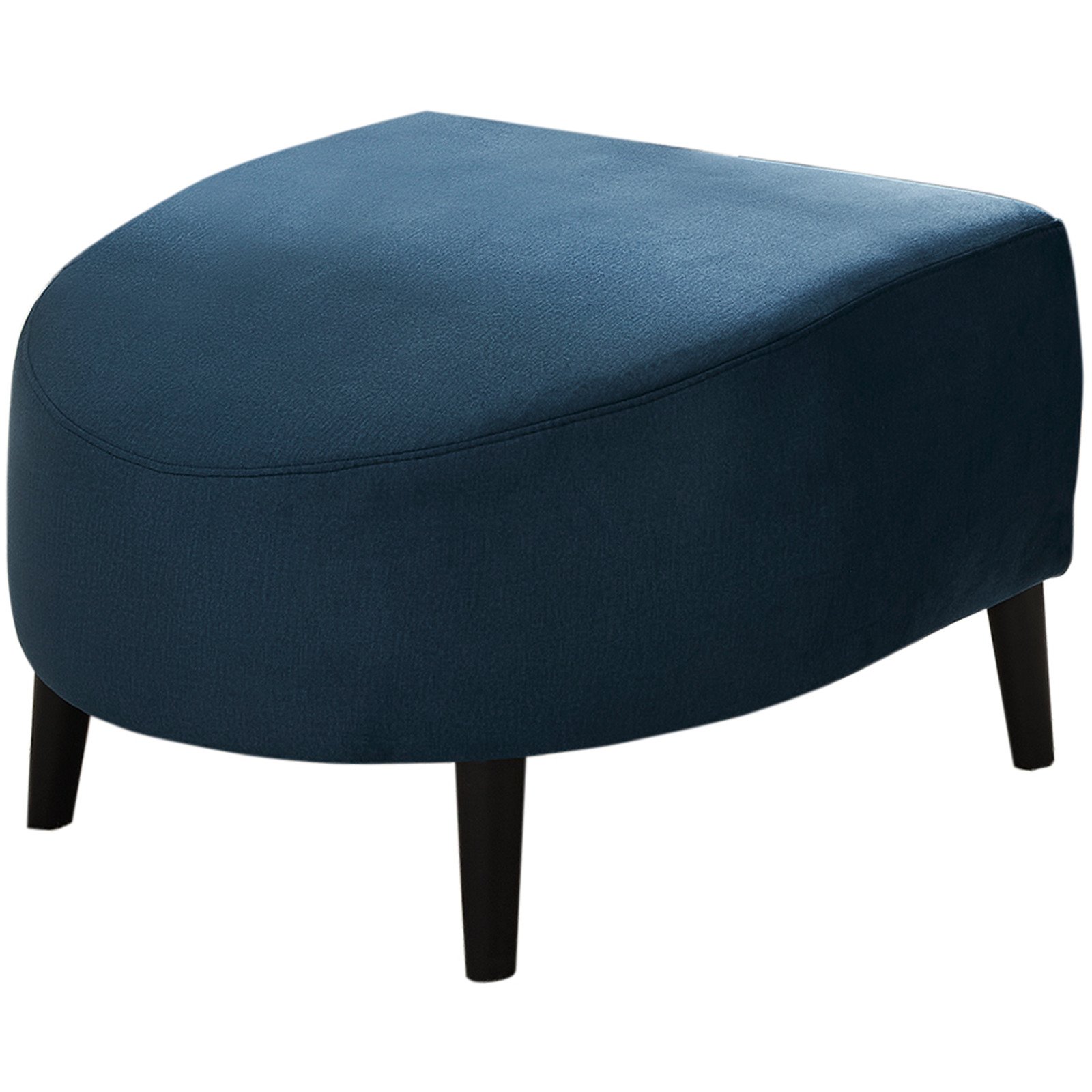 Hocker Glasgow Samtvelours blau