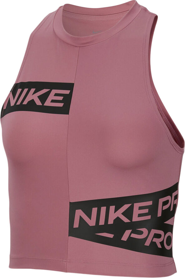 Nike Performance Cropped Traeningstop Pink