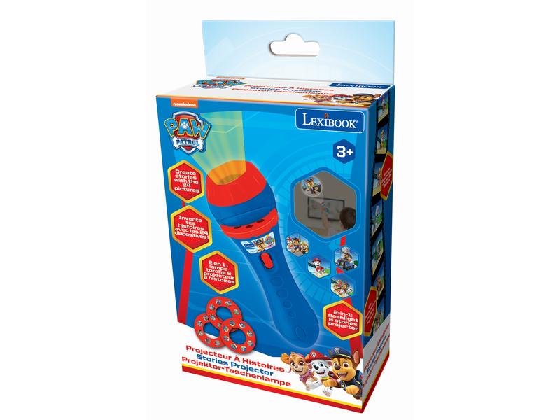 Lexibook Paw Patrol Story Projektor und Taschenlampe Blau Projektor-Taschenlampe