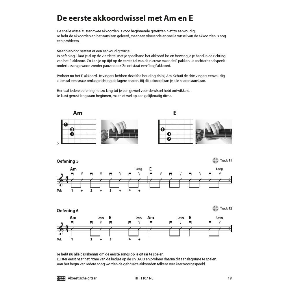 Cascha HH 1107 NL Akoestische gitaar - Snel en eenvoudig leren