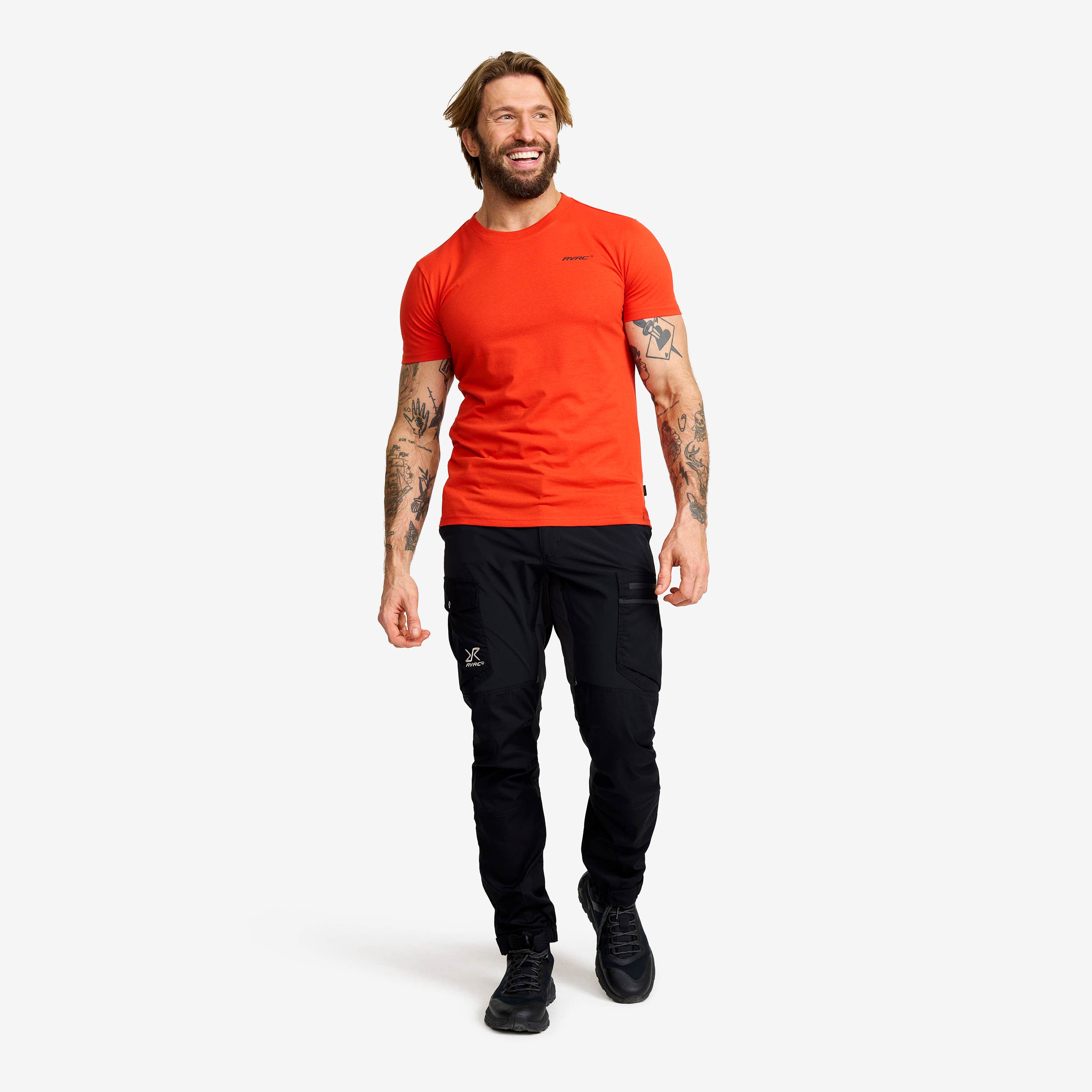 Easy T-shirt Slim Fit Herre Pureed Pumpkin