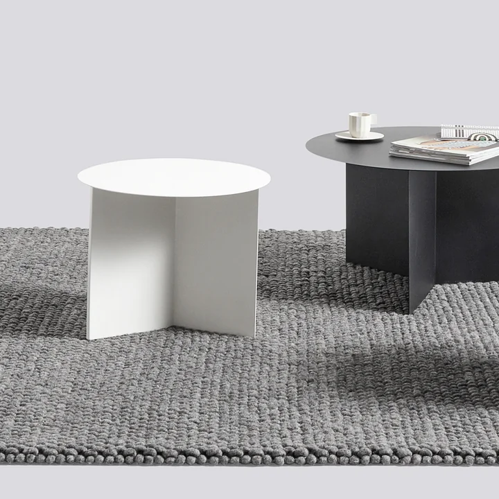 HAY - Slit Table High, Ø 35 x 47 cm, schwarz