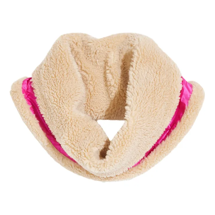 Bellerose Tour de Cou Hanael Fausse Fourrure | Rose fuschia