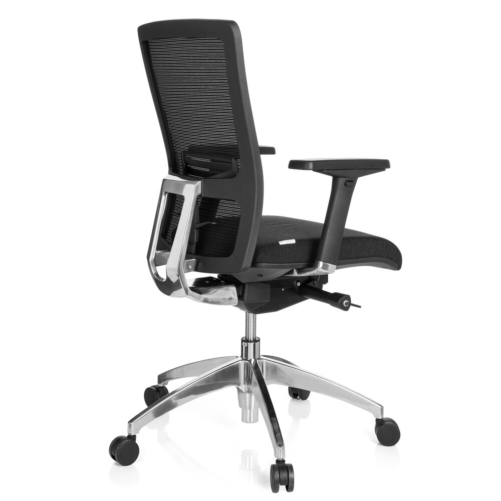 Profi Bürostuhl ASTRA BASE Stoff mit Armlehnen (höhenverstellbar) hjh OFFICE
