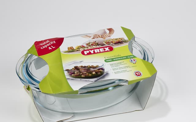 Pyrex Stegeso 4 liter Transparent