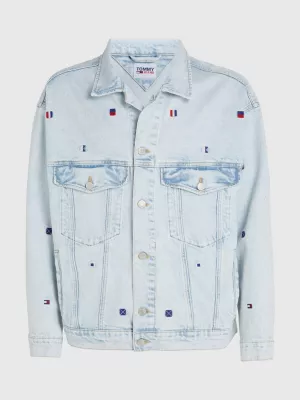 Jaqueta jeans oversized Aiden