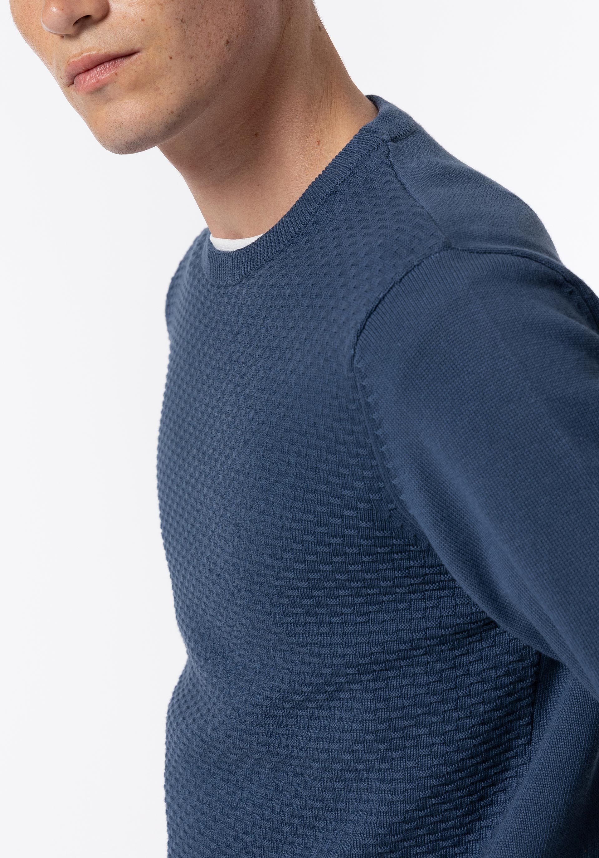 Camisola de Malha com Jacquard