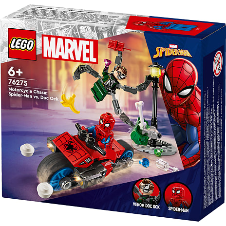 LEGO Marvel Motorcykeljagt: Spider-Man mod Doc Ock 76275