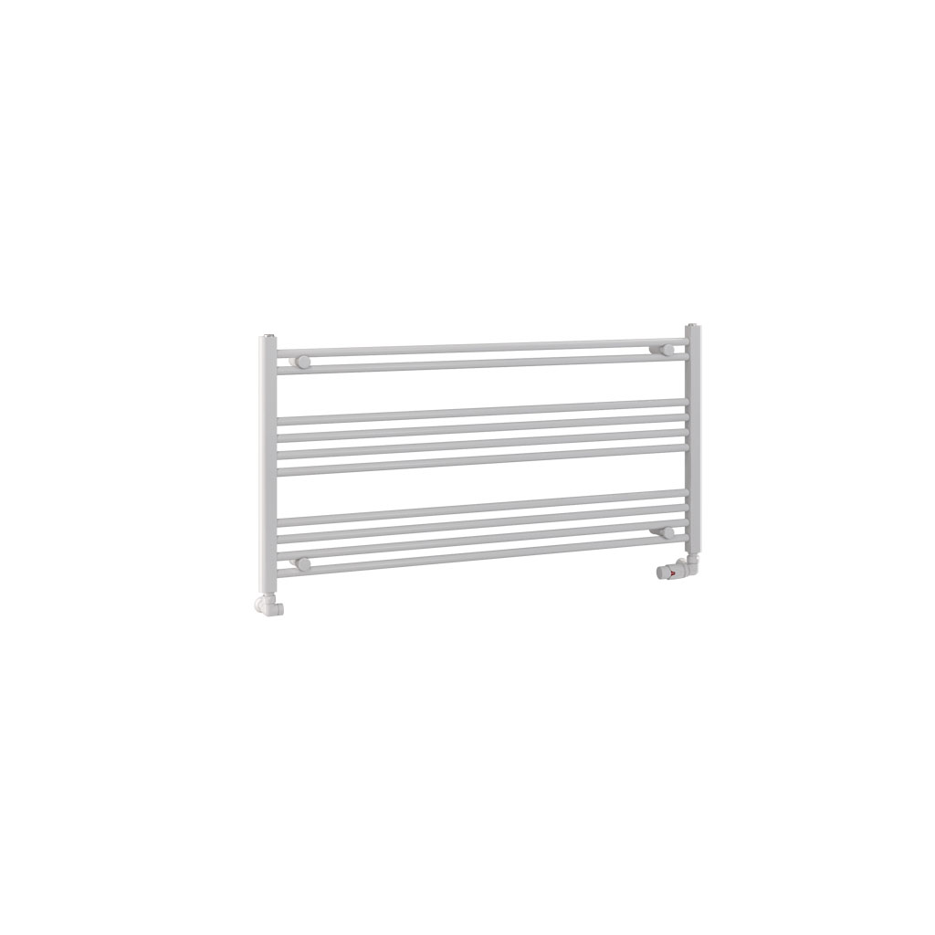 Eastbrook Wendover handdoekradiator 120x60cm 476W wit glans