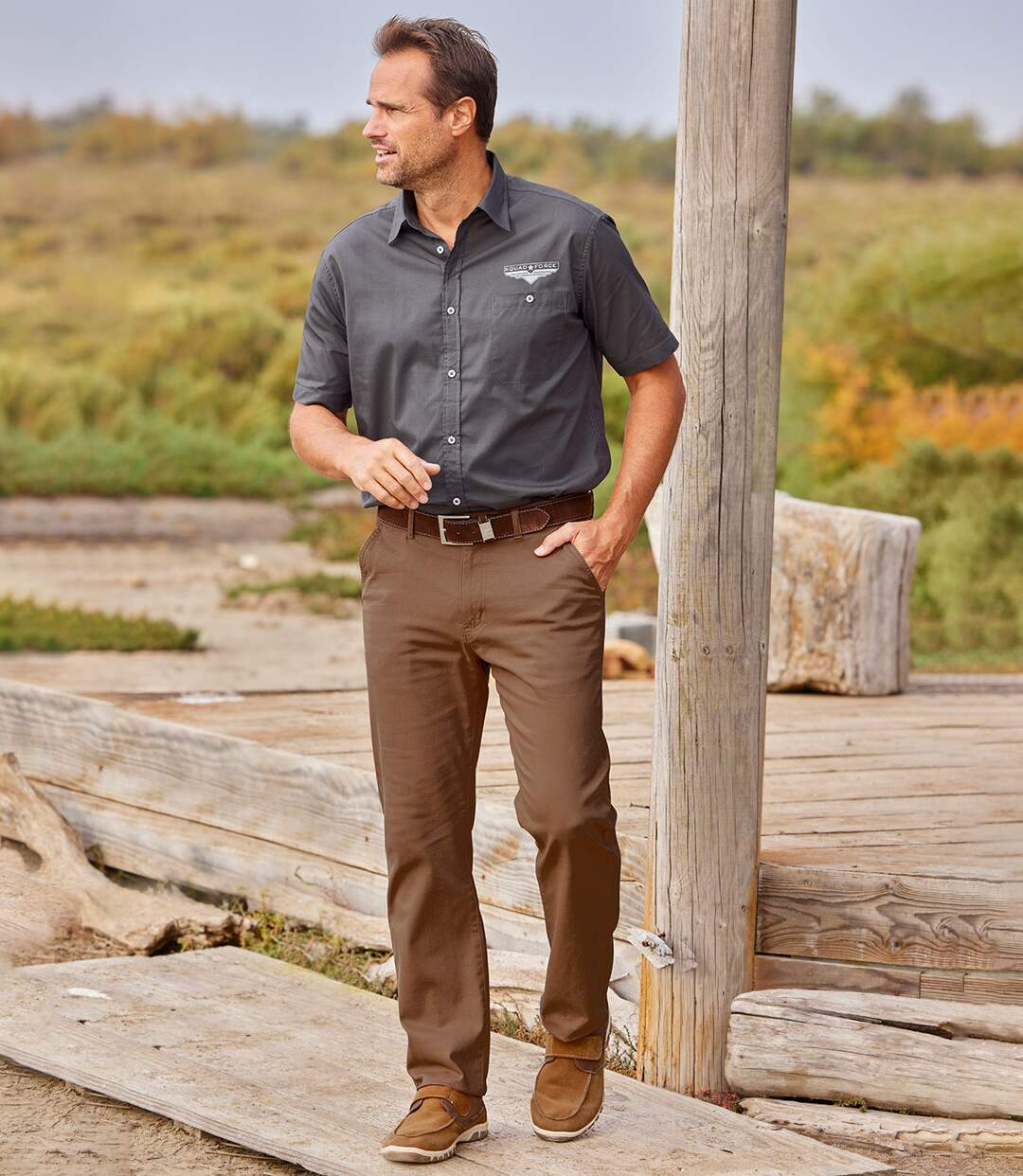 Pantalon Chino Stretch Automnal