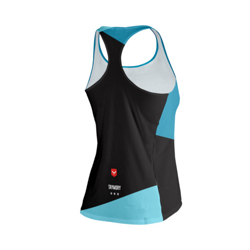 Camiseta de corrida feminina R03 Pacific
