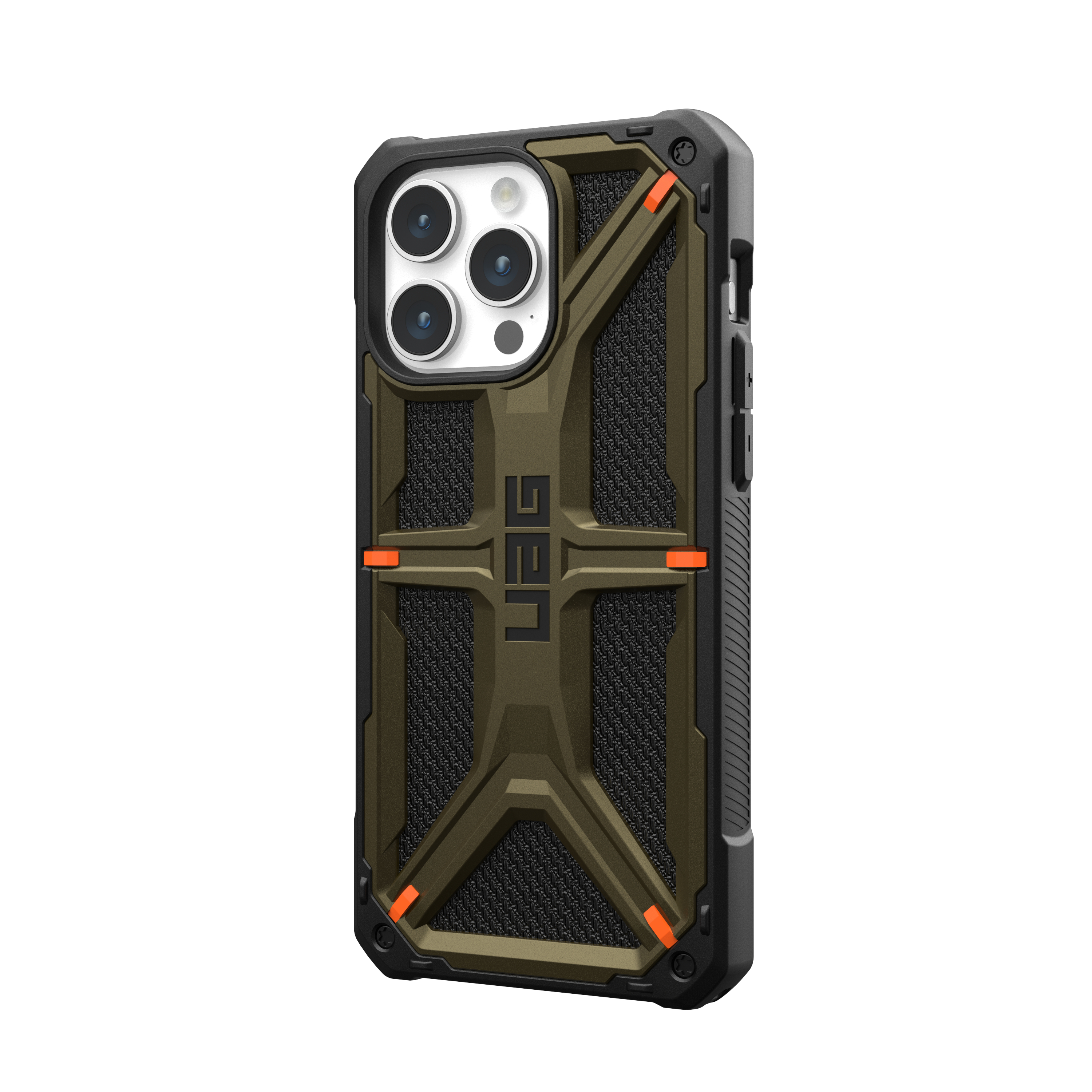 iPhone 15 Pro Max Schutzhülle Monarch (11429811397B) - Kevlar Element Green