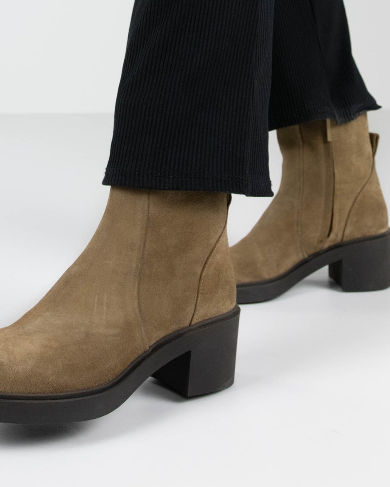 Fred de la Bretoniere Rits- & gesloten boots  - cognac