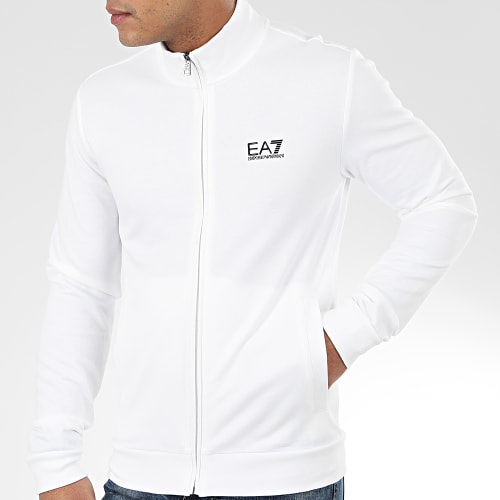 Veste Zippée 8NPM01-PJ05Z Blanc