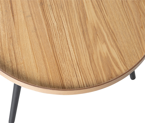 DeEek Beistelltisch »Mesa L« aus Holz, naturfarben