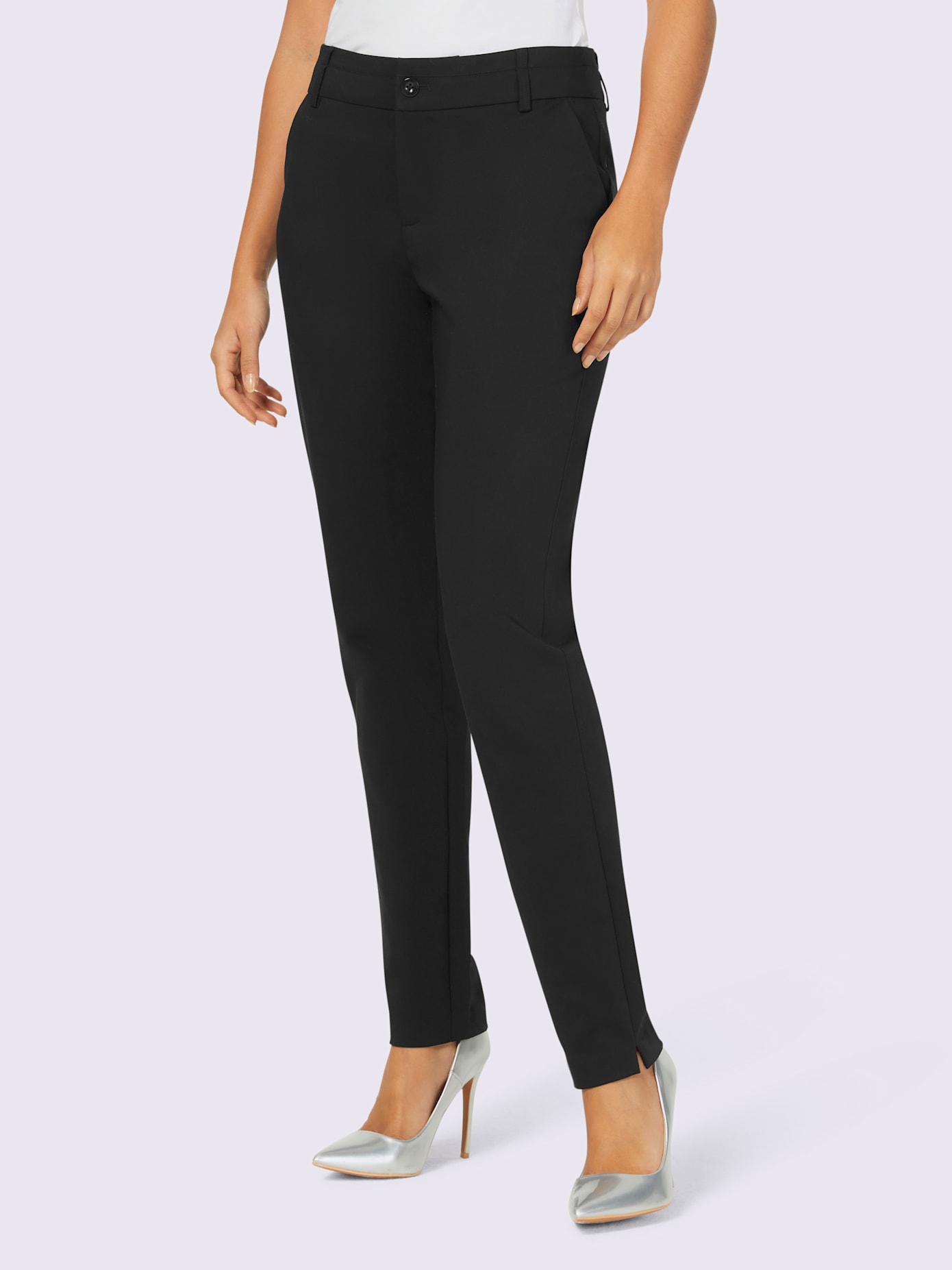 Pantalon qualité légèrement brillante