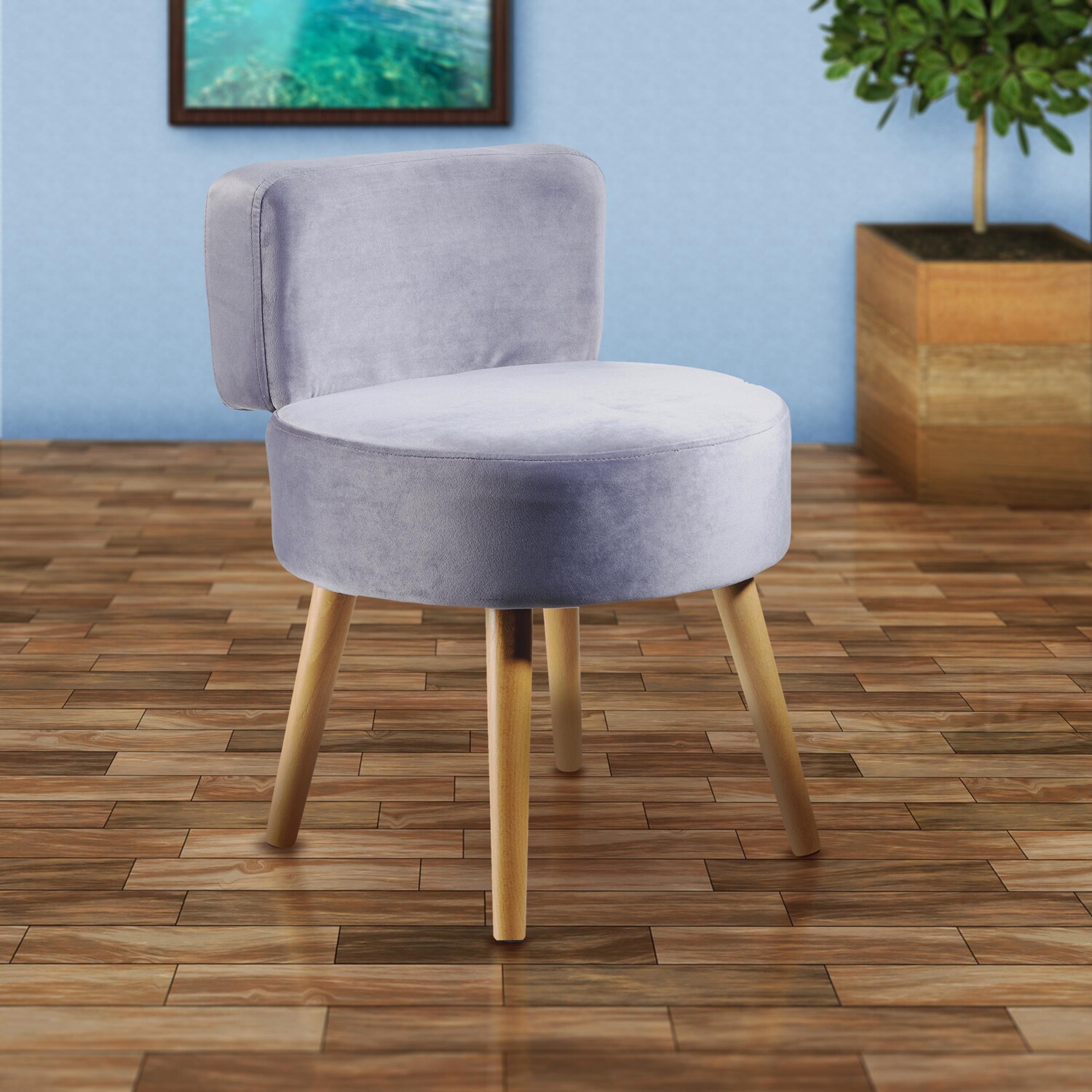 ECHTWERK Kleiner Sessel/Hocker 