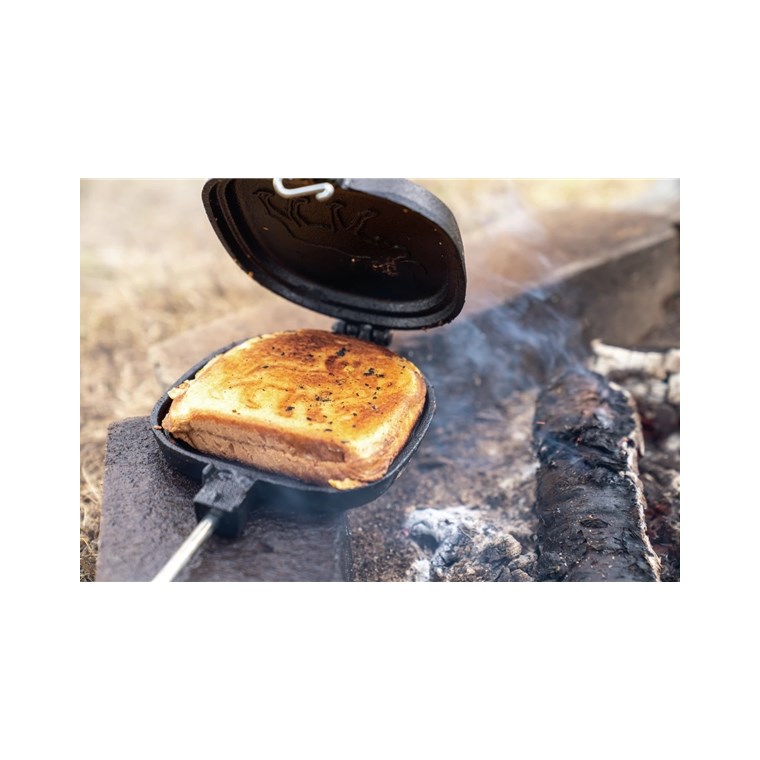 Hällmark Sandwich Grill Bear Black 12X12 Cm