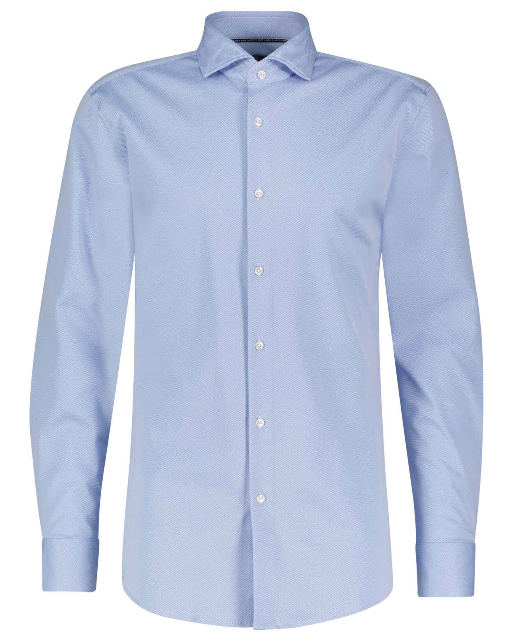 BOSS| Herren Jerseyhemd P-HANK-SPREAD-C1-222 Slim Fit Langarm