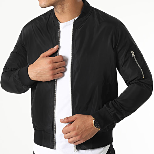 Veste Bomber Slim Fit 0058 Noir