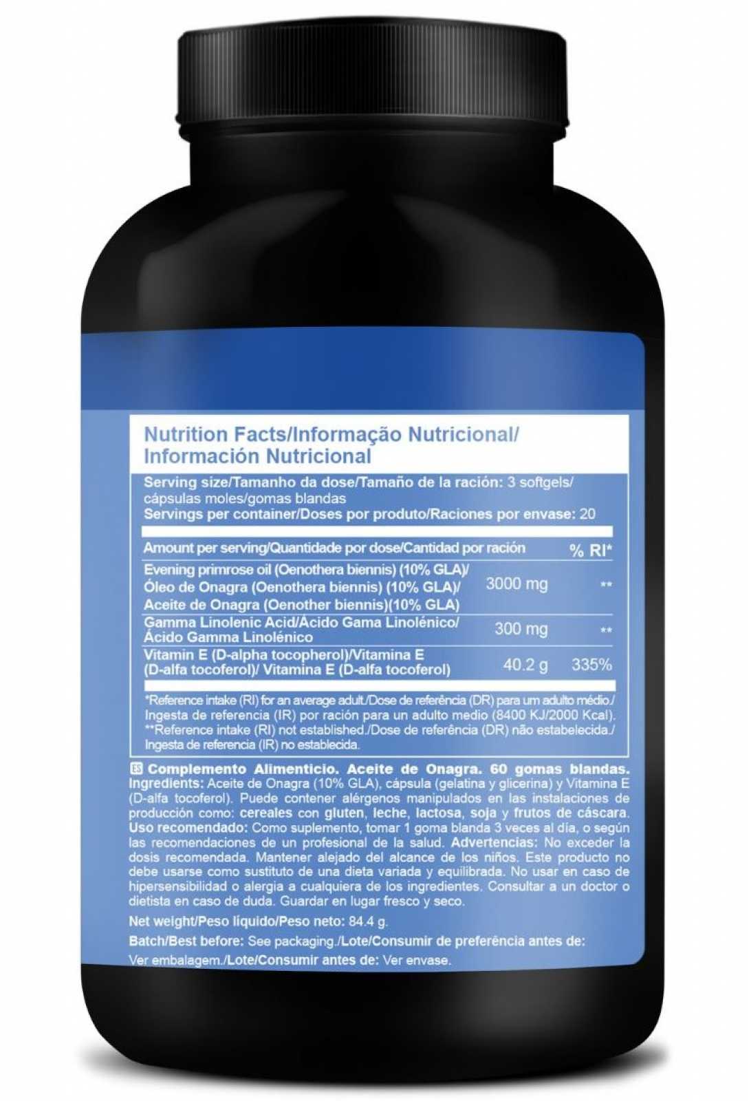 Óleo de Prímula Zumub 30 cápsulas gelatinosas