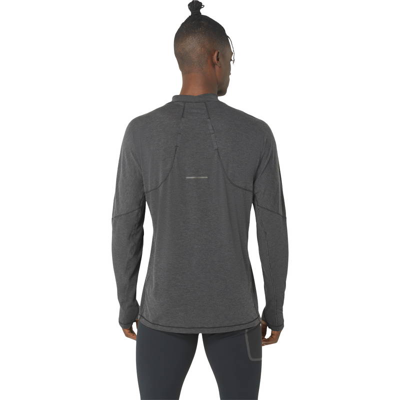 Asics Metarun Mock Neck Langærmet Løbe T-shirt Herre