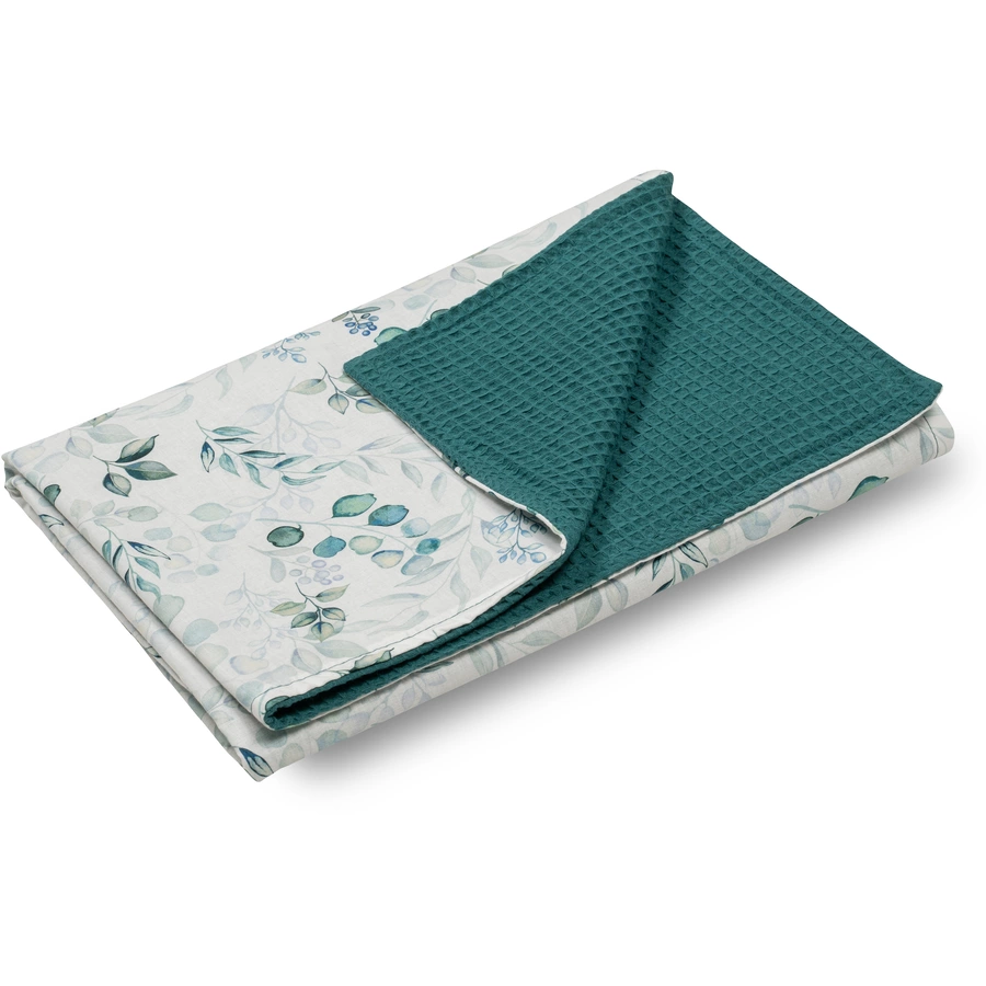 Ullenboom Babydecke Eukalyptus Petrol 70 x 100 cm