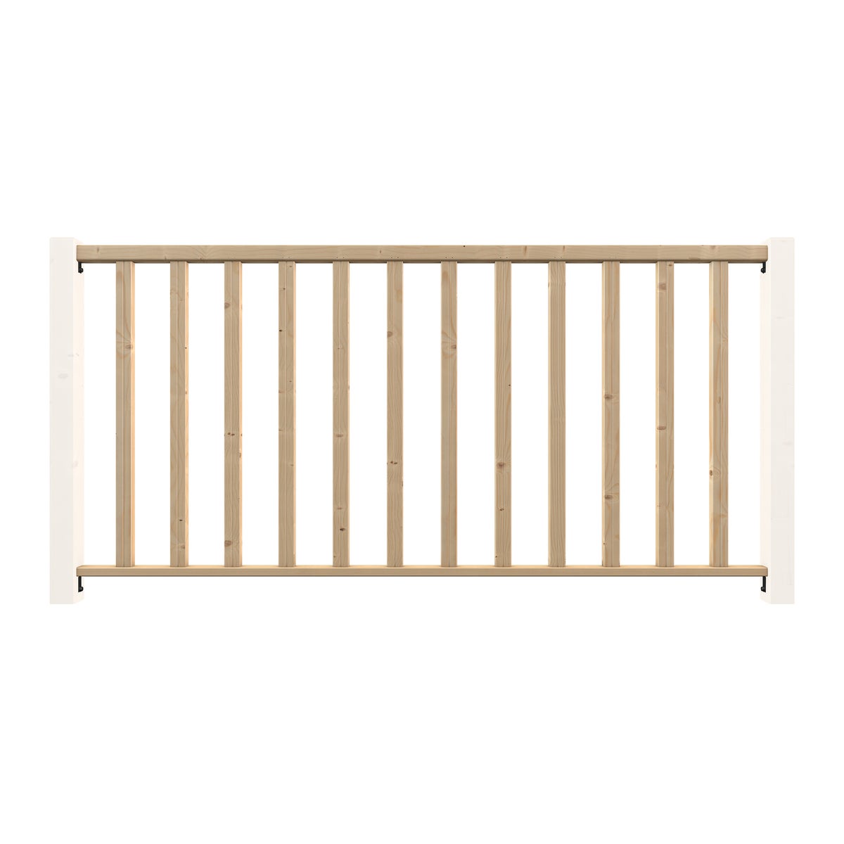 CLARO – Vulset voor houten leuningen 1,93m