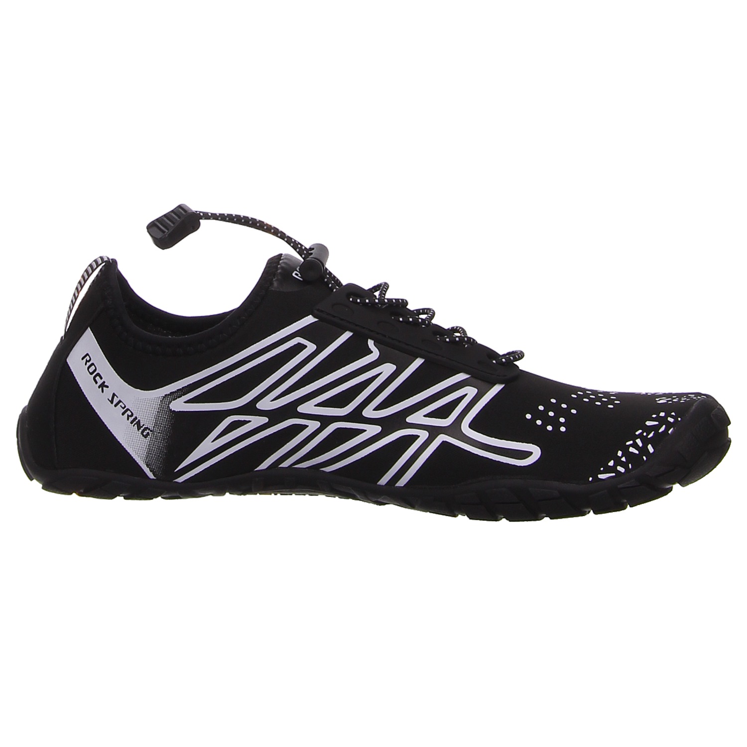 Rockspring Barfußschuh schwarz schwarz