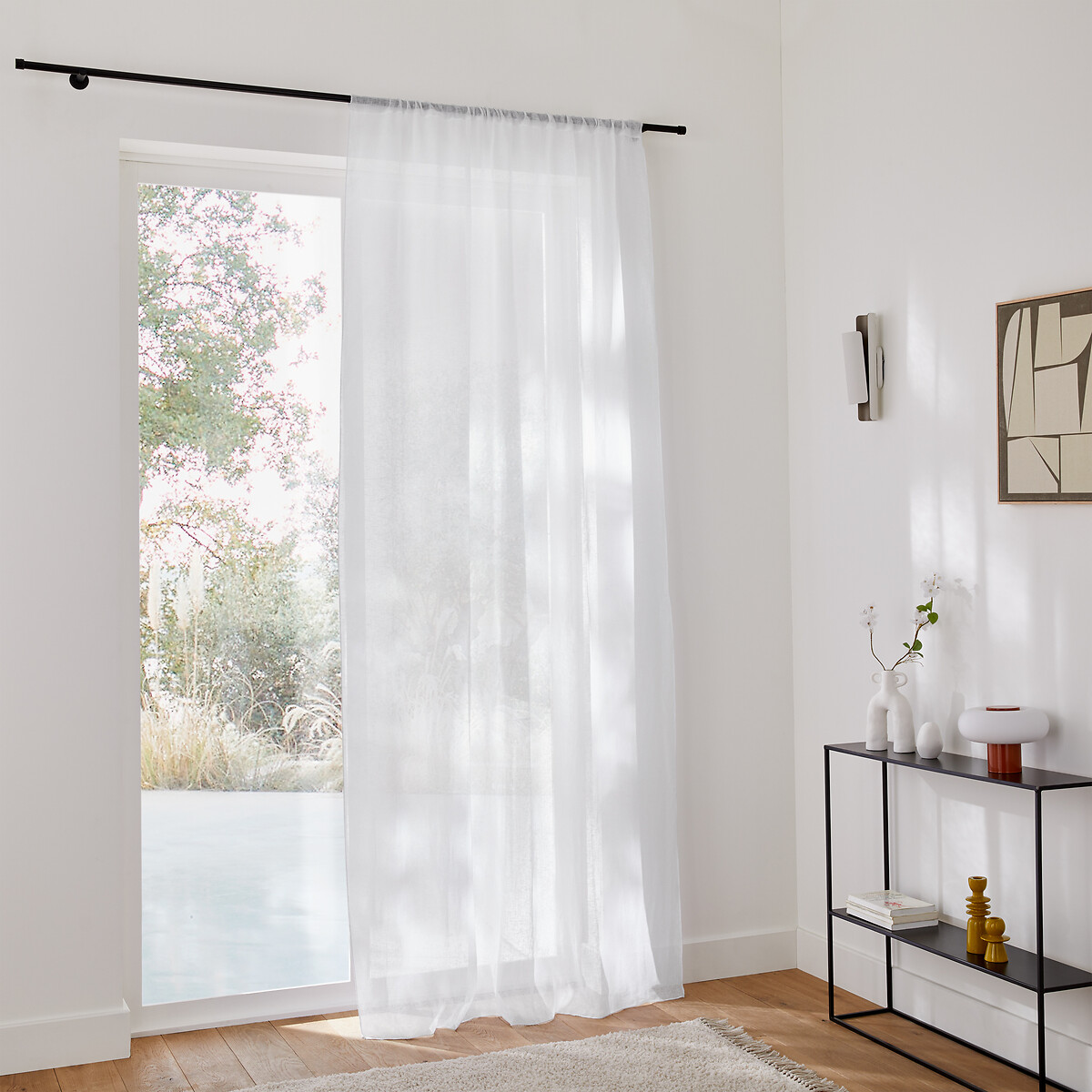 LA REDOUTE INTERIEURS<br>Cortina em linho Onega