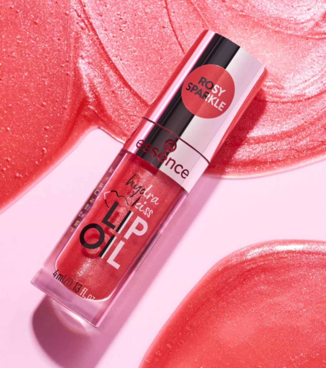 essence - Óleo Labial Hydra Kiss - 11: Rosy Sparkle
