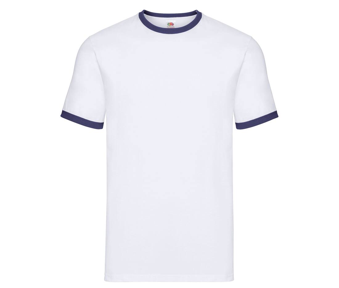 Fruit of the Loom SC245 - T-Shirt Homme Ringer 100% Coton