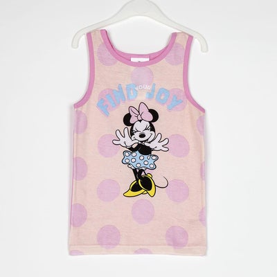 Disney Minni Mus Pysjamas & Toalettveske Sett, Lyserosa