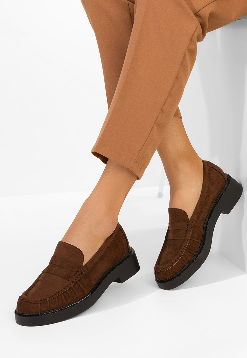 Mocassins femme bruns Julietta
