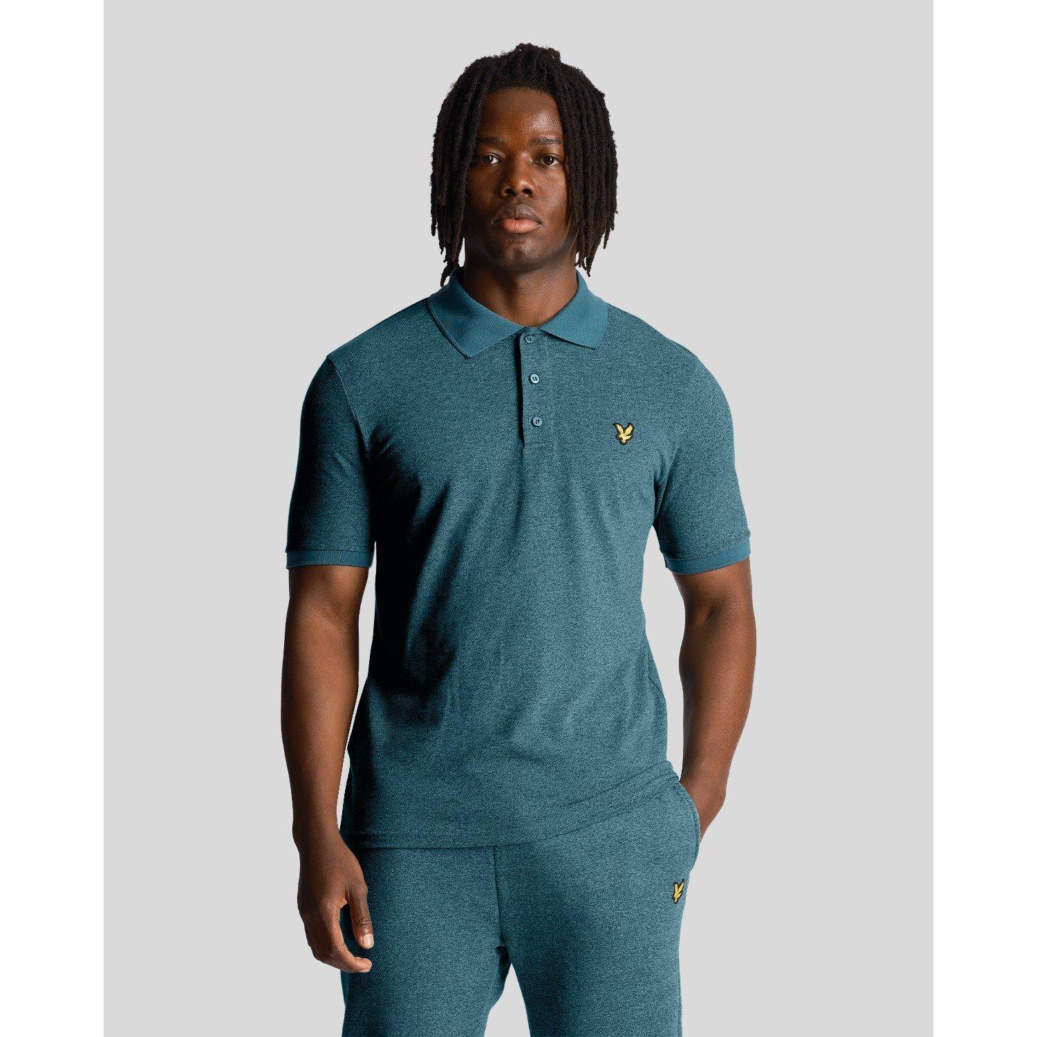 Lyle and Scott Marl Polo Shirt Sn99