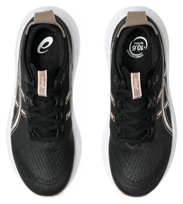 Chaussures Running Asics Gel-Nimbus 27 Noir/Corail Femme