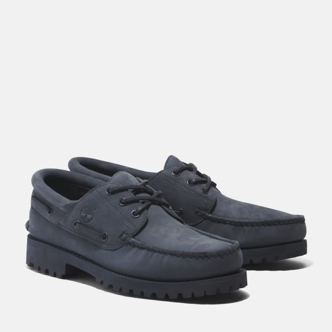 Scarpa da Barca Timberland® Authentic Handsewn                da Uomo in pelle scamosciata blu scuro