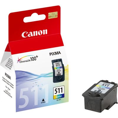 Canon CL-511 - cyan, magenta, jaune - cartouche d'encre originale