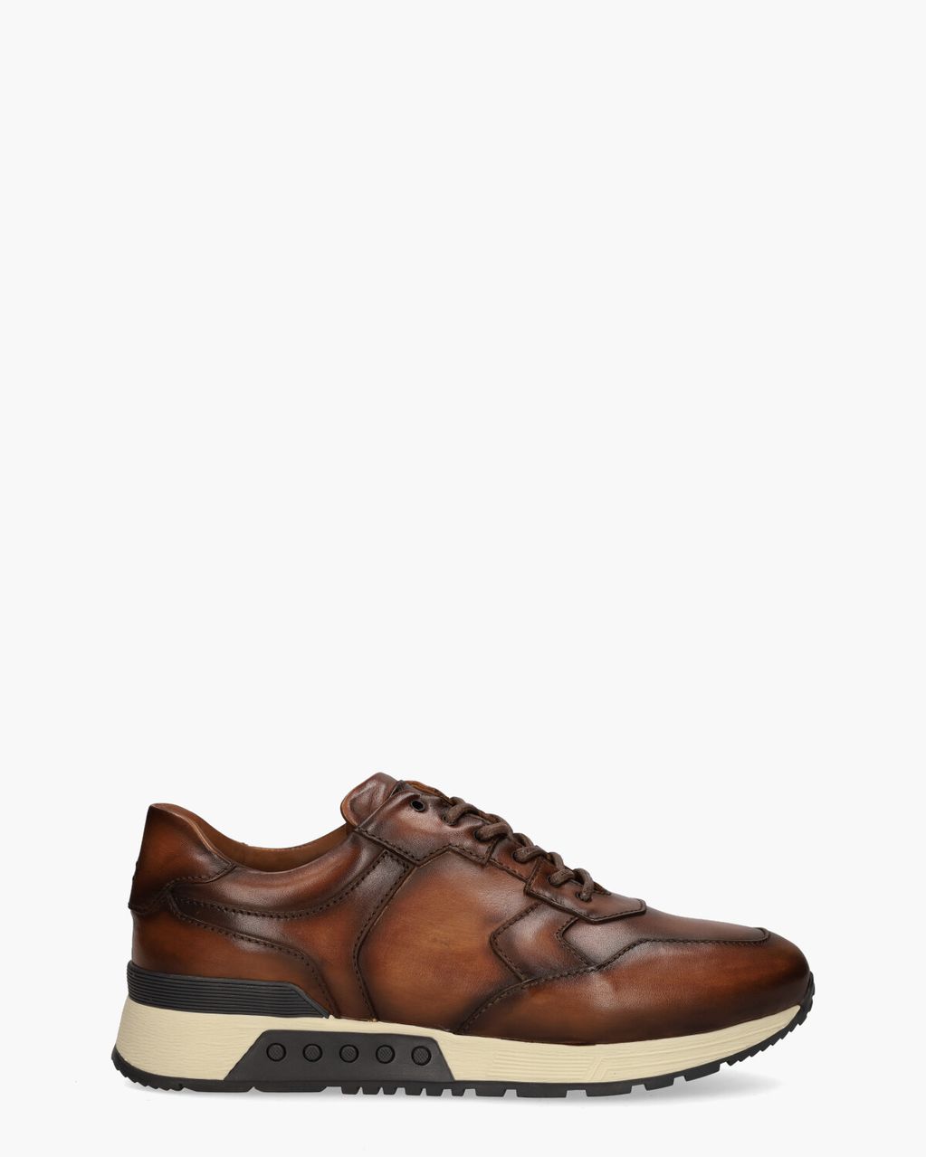 Greve Haarlem Cognac Herensneakers