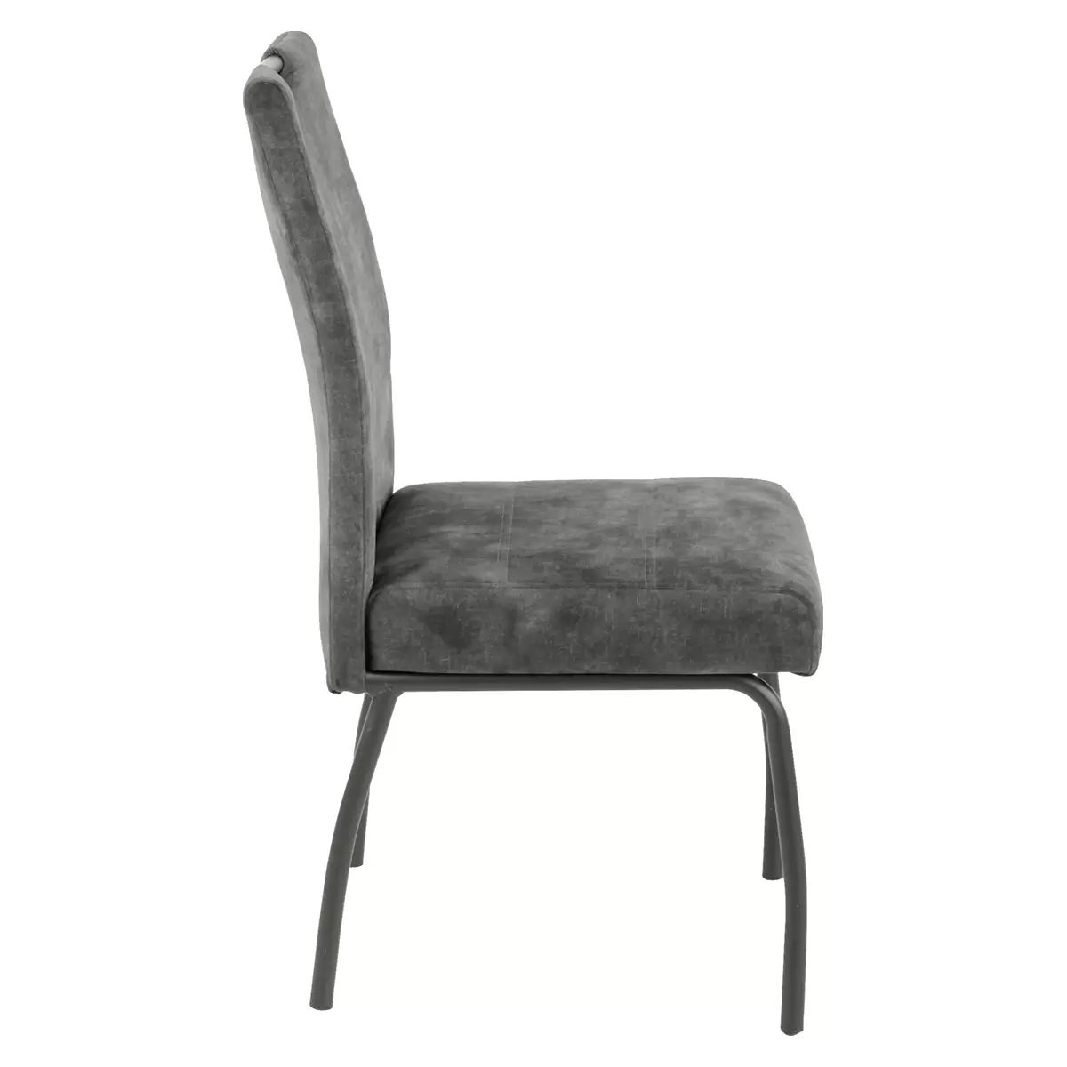 Stuhl Evelyn anthrazit,grau