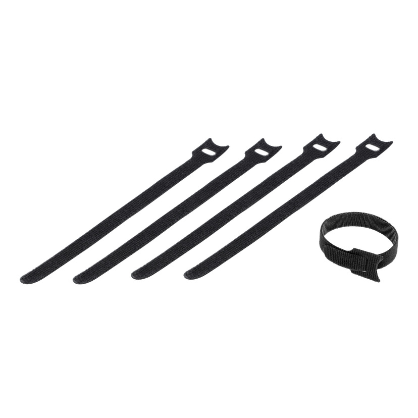 Buntebånd med borrelås 5-pk 200x12 mm