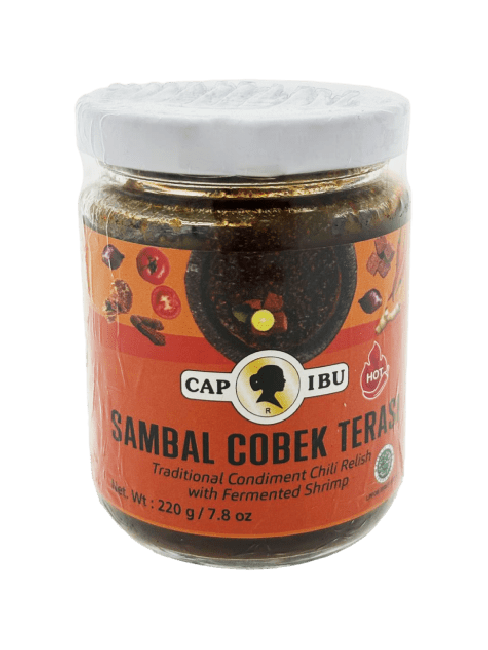 Cap Ibu Mother Sambal Cobek Terasi Hot 240g
