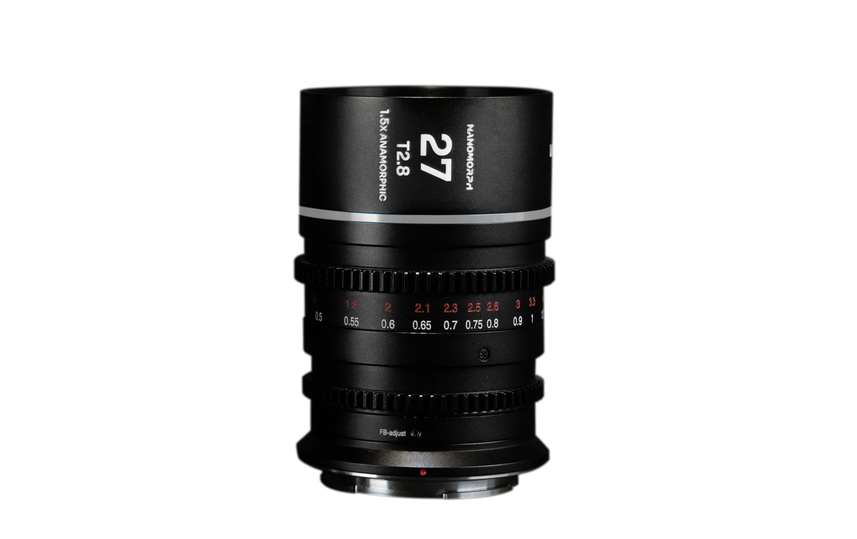 Festbrennweite Nano S35 Prime Kit (Silver) – Canon RF<br>Set aus 3 ultrakleinen anamorphotischen Objektiven für Super35-Sensoren