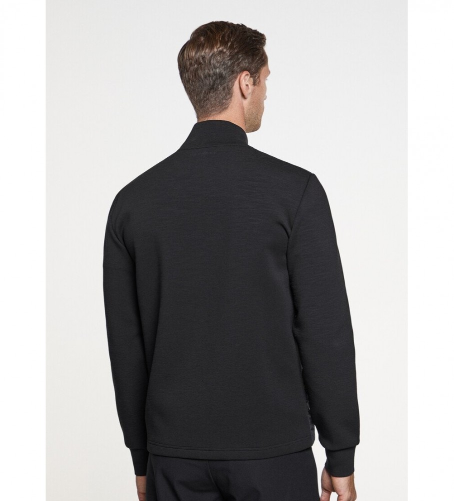Jaqueta esportiva bomber preta Hackett