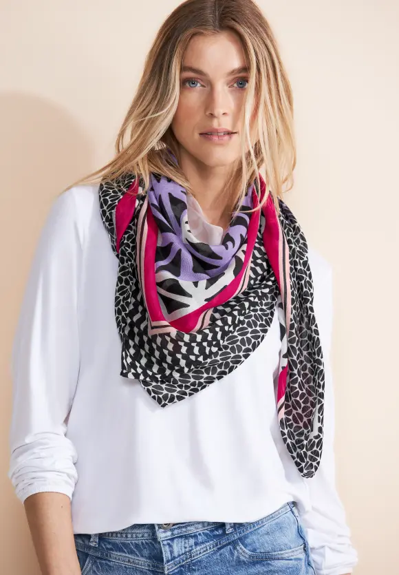 Modal Mustermix Tuch - Black