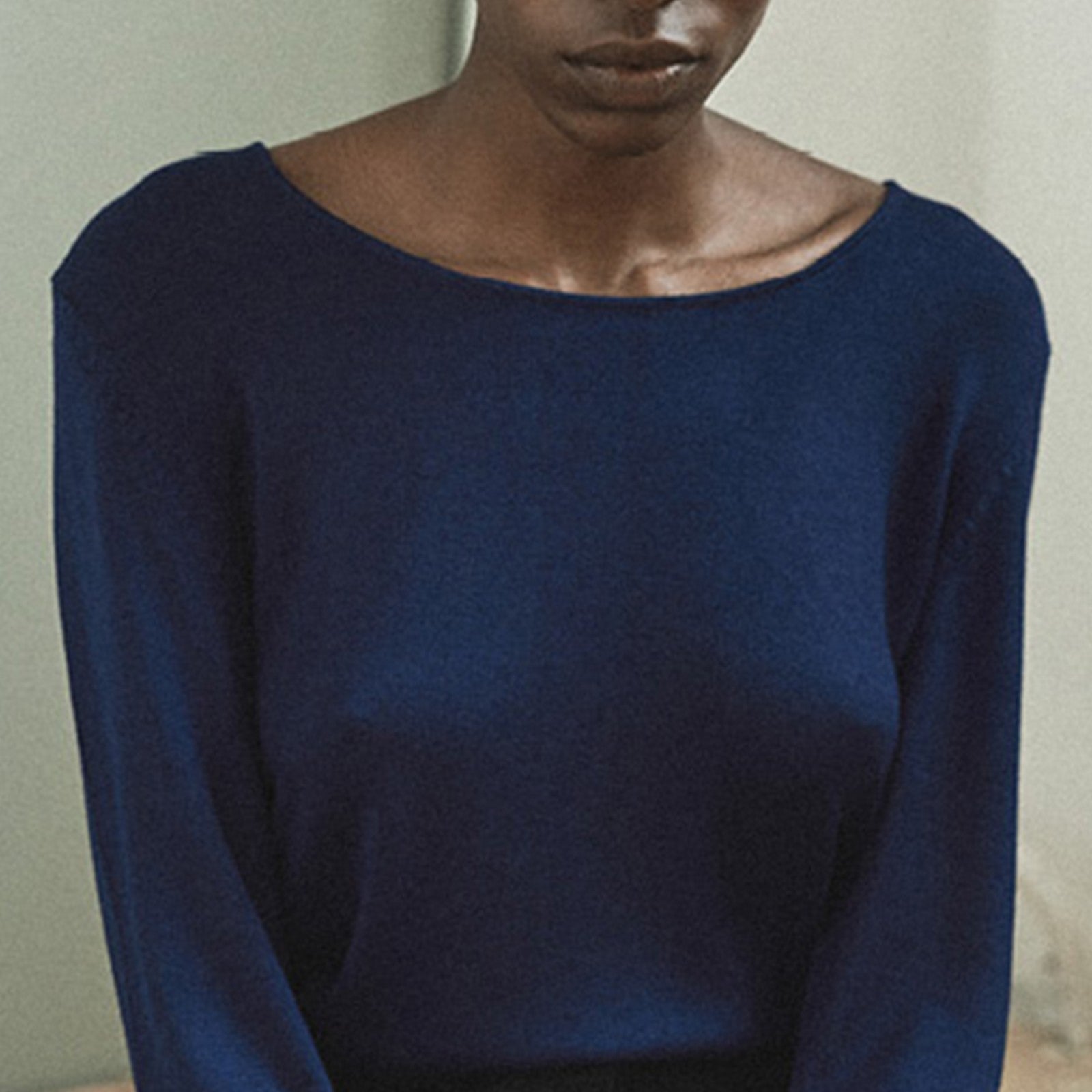 Bambus Sweater navy