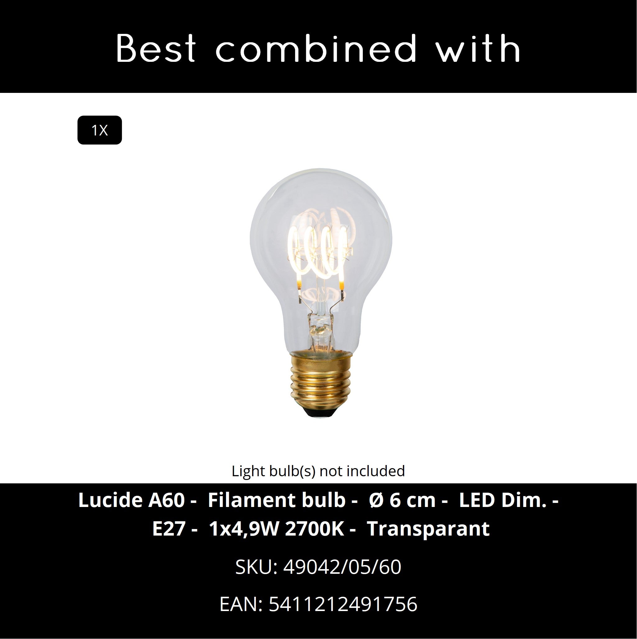 Lucide RUNA Hanglamp - Roze